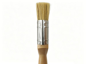 Pennello Economico in Setole Naturali per Pittura Murale Fai-da-te con Manico in Legno Rosso, Design Ergonomico, Disponibile OEM/ODM - Product Image 4