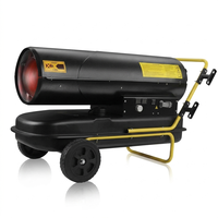Chauffage au diesel industriel pour l'élevage de poussins, utilisation en serre, température constante, chauffage de grande surface, 220V, acier inoxydable