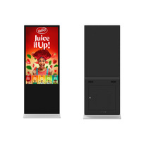 Kiosco Publicitario Vertical de 49 Pulgadas para Interiores, con Pantalla LCD Android en Modo Retrato, Reproductor de Anuncios, con Certificación CE