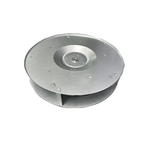 Anneau de guidage d'impeller Huachuang Shenglong pour équipement de purification d'air FFU 300 400 380 470, lame courbée, finition polie - Product Image 1