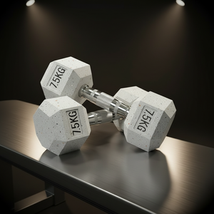 FABA Factory Outlet Gym Dumbbells Rubber Coated 2.5-5KG <strong>Free</strong> <strong>Weights</strong> for for Bodybuilding and Fitness Training - Product Image 1