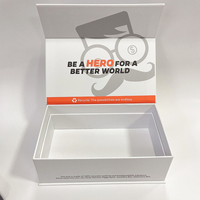 Boîte d'emballage en papier magnétique avec finition mate personnalisée YuXuan pour appareil photo, téléphone, matériel électronique