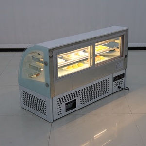 Armoire de présentation de gâteaux au design mince-Réfrigérateur commercial peu encombrant pour comptoirs de café et coins de boulangerie - Product Image 5