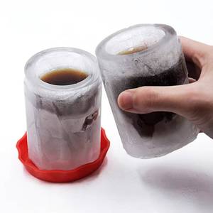 Moule en silicone de qualité alimentaire pour verres à shot ronds en forme de gobelet à glace - Product Image 1