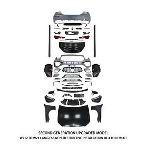 Xenplus mise à niveau pour Mercedes Benz W212 à W213 AMG E63 Style BodyKit non destructif pare-chocs avant arrière jupes latérales - Product Image 2