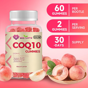 Coenzyme Q10 Gummy 60Gummies 250mg Ubiquinone Omega3 <span class=keywords><strong>EPA</strong></span> <span class=keywords><strong>DHA</strong></span> Magnésium Zinc Soutien immunitaire Énergie cellulaire Vente en gros Meilleure vente - Product Image 3