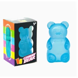 Needoh Internet Famous Rubber Squeeze <b>Bear</b> Toy <b>Muscle</b> Power Training Decompression Gadget Fun Portable Needoh - Product Image 1