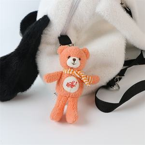 Oem/Odm Nieuwe Teddybeer Sleutelhanger Pluche Speelgoed Kinderen Cadeau Zacht Speelgoed Tas Accessoires Knuffel Dier Sleutelhanger Speelgoed Tas Hanger - Product Image 4