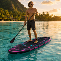 Expédition la plus rapide en 6 jours, planche à pagaie portable tout-terrain, dernière technologie Fusion, équilibre facile pour les débutants, camping, voyage