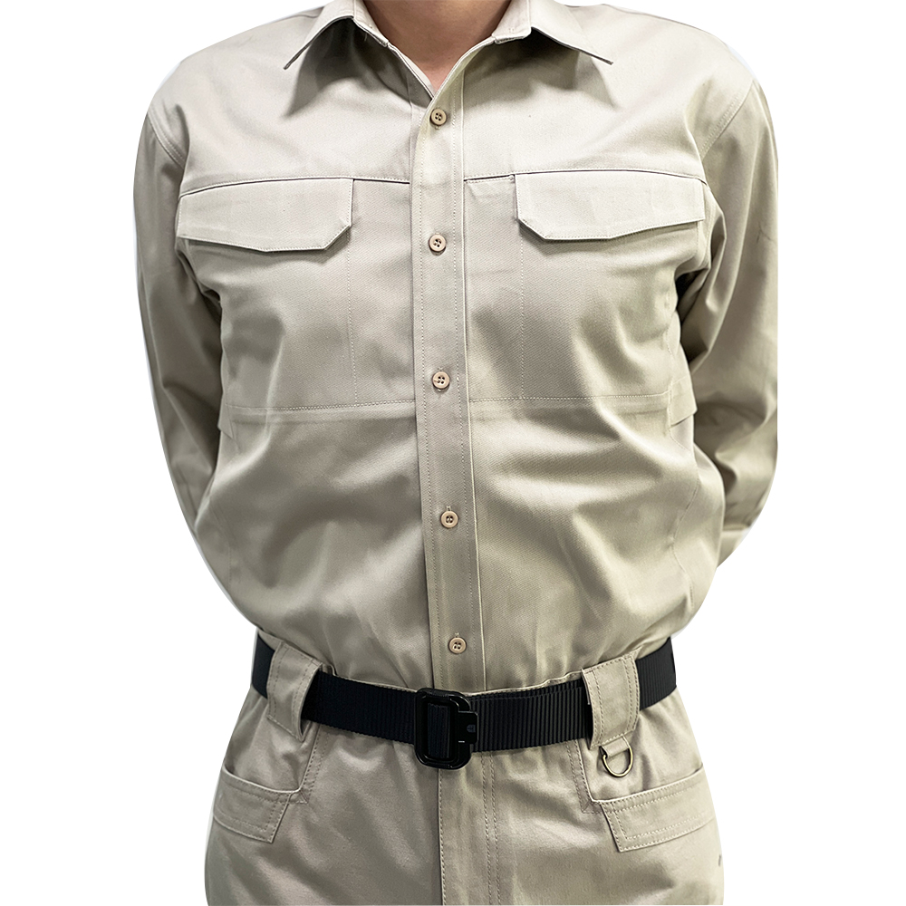 Safety Guard Uniform Wholesale Spring And Autumn Black Security Top Shirt For Men