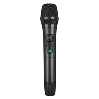 Microphone sans fil UHF U771 2022 longue portée haute sensibilité pour conférence, double canal, micro-cravate, radio bidirectionnelle
