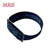 MIFARE DESFire EV3 2K Hors Ligne Boucle Fermée Bracelet Système De Paiement Tissu Élastique Charge Événement Bracelet