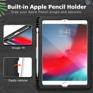 MoKo <span class=keywords><strong>Coque</strong></span> intégrale antichoc Smart Shell Trifold Stand Cover Case Protecteur d'écran intégré <span class=keywords><strong>pour</strong></span> <span class=keywords><strong>iPad</strong></span> 9.7 6e/5e <span class=keywords><strong>génération</strong></span> - Product Image 4