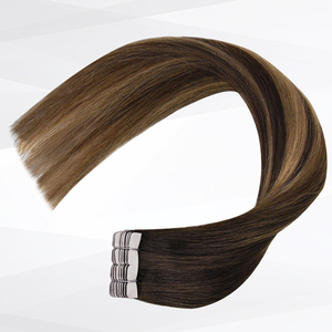 Extensiones de Cabello Adhesivas Mini, 100% Cabello Humano Remy, Doble Trama, Invisibles, Finas, Extensiones de Cabello Adhesivas al por Mayor para Salón - Product Image 5