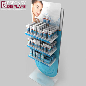 Giá để trưng bày mỹ phẩm, sản phẩm chăm sóc da, chất liệu kim loại, dùng cho trung tâm thương mại, dạng đứng, dùng cho bán lẻ - Product Image 2