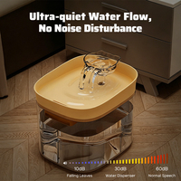 Distributeur automatique de nourriture et fontaine à eau grande capacité, prêt pour les voyages, pour chats et chiens