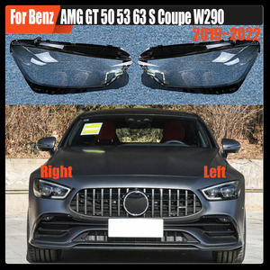 Para mercedes-benz <span class=keywords><strong>AMG</strong></span> GT 50 53 <span class=keywords><strong>63</strong></span> <span class=keywords><strong>S</strong></span> <span class=keywords><strong>Coupe</strong></span> W290 2019 ~ <span class=keywords><strong>2022</strong></span>, cubierta de faro delantero de coche, pantalla, tapas de cubierta de lámpara, carcasa de faro - Product Image 3