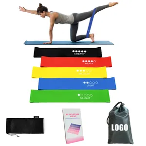 Good Quality Resistance Exercise Elastic Yoga Loop For Body Shaping And Lifting Resistance Band