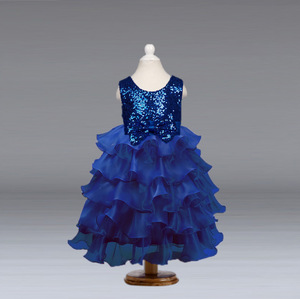 Vestido de Fiesta Rojo de Diseño para Niñas, Estilo Taobao, Ideal para Bodas - Product Image 3