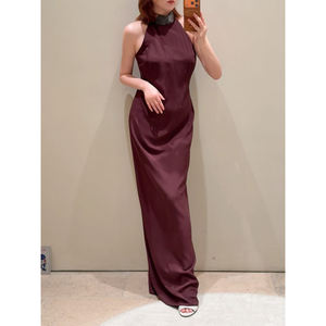 Kadınlar İçin Halter Yaka Denizkızı Elbisesi |   Ziyafet, Balo ve Düğün Partisi için Seksi Vücudu Saran Abiye - Product Image 2