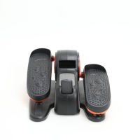 Entraîneur elliptique de gymnastique à domicile Mini sous le bureau portable manuel électrique silencieux exercice de jambe d'ellipse Fitness avec vitesse réglable