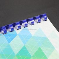 WD-138 Desktop-Handbuch 21-Loch-Gummiring-Bindungsmaschine 12 Blatt Papier kamm Stanz-und Binde maschine