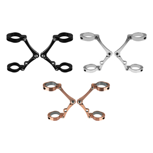 Soporte Universal para Faro Delantero de 39mm-41mm para Motocicletas Harley Sportster XL <span class=keywords><strong>Cafe</strong></span> <span class=keywords><strong>Racer</strong></span> Honda, Color Negro - Product Image 1
