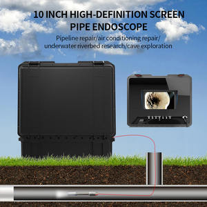 système de caméra de pipeline d'endoscope professionnel moniteur de 10 pouces caméra de plomberie de vidange d'objectif de 18MM - Product Image 6