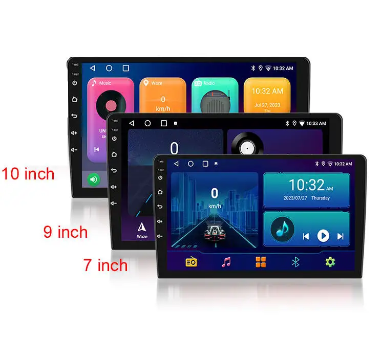Doppel-Din Auto Stereo Diamant 2K 2 Din Android Autoradio MP5 Player 7/9/10 Zoll Autoradio Audio Auto DVD Player Navigation und GPS