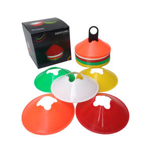 Marcador espacial recortado de plástico blando de marca de alta calidad para conos de agilidad de entrenamiento deportivo - Product Image 1