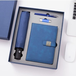 High-End Custom A5 Notebook Hardcover <b>Journal</b> Set Loose-Leaf Binding Corporate Gift for Business Exhibitions and Souvenirs - Product Image 5