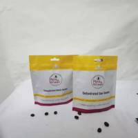 Sac refermable recyclable avec impressions brillantes sur matériau composite finition mate, qualité alimentaire, personnalisable