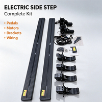 MASSAIT Set Lengkap Pijakan Samping Elektrik Bahan Aluminium Alloy untuk Pickup Ford Ranger T6 T7 T8 T9 Power Running Board Modifikasi Satu Paket