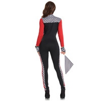 Ensemble de combinaison de course pour femmes adultes, tenue de performance sexy pour club de motards F1, danse et cheerleading, costume de fille sexy