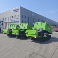Hochwertiger 3-Tonnen-Raupentransporter All-Terrain-Muldenkipper Raupenfahrzeug zum Verkauf