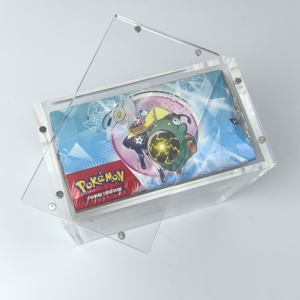 Boîte d'Exposition Écologique en Acrylique Magnétique pour Boosters de Cartes Pokémon – Édition Anglaise - Product Image 3