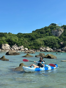 <span class=keywords><strong>Kayak</strong></span> de Pesca en Tándem para 2+1 Personas, Tipo Sit-on-Top, Doble Remo, Canoa de HDPE, <span class=keywords><strong>Kayak</strong></span> Familiar para Pesca en Lagos, Ríos y Mares - Product Image 6