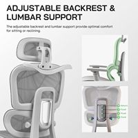Fauteuil de bureau ergonomique en cuir avec dossier mi-haut, support lombaire, accoudoirs, fonction massage, inclinable et pivotant, pour visiteurs, employés et cadres