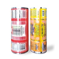 Imprimé de qualité alimentaire PET/VMPET/CPP stratification Mylar pochette feuille d'aluminium emballage en plastique rouleau Film pour collations plantains puces