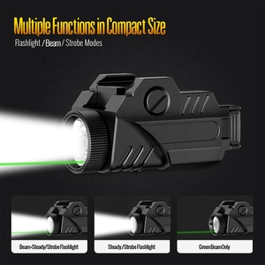 ไฟฉาย LED ปรับระดับได้ MSH Tactical 6X Security 500lm แสงสีเขียว ชาร์จแม่เหล็ก น้ำหนักเบา ทนทาน พร้อมอุปกรณ์เสริมโพลิเมอร์ - Product Image 5