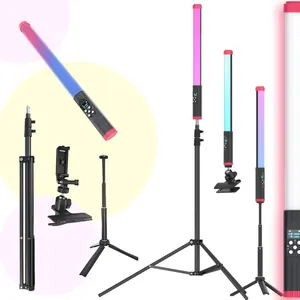 Starbea 3000-6000K Đèn Chụp Ảnh Studio Di Động Đèn Led Video RGB Cho YouTube, Phim