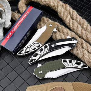 มีดพับ SW916 สำหรับตั้งแคมป์ EDC อุตสาหกรรม DIY พกพาสะดวก ความแข็งสูง ใช้กลางแจ้ง ล่าสัตว์ ใช้ในชีวิตประจำวัน หั่นผัก OEM ปรับแต่งได้ - Product Image 5