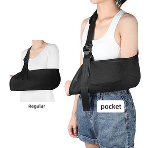 Cánh tay Sling cho chấn thương vai rotator <span class=keywords><strong>Cuff</strong></span> rách có thể điều chỉnh đệm khuỷu tay trật khớp và bong gân Brace cánh tay hỗ trợ dây đai - Product Image 6