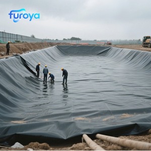 Bền <span class=keywords><strong>HDPE</strong></span> <span class=keywords><strong>geomembrane</strong></span> tấm cho tưới tiêu Nông Nghiệp Cá trang trại AO đập nhà kính che phủ mặt đất - Product Image 2