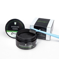 Poudre blanchissante pour les dents au charbon de bambou naturel, élimination profonde des taches, poudre dentaire noire pour le nettoyage buccal
