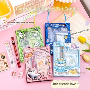 Juego de Papelería para Estudiantes de Alta Calidad, 6 Piezas, Suministros Escolares Completos Portátiles, Caja de Regalo de Papelería para Niños, OEM - Product Image 1