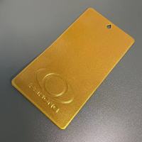 Revêtement de poudre d'or métallique lisse/texture de sable pour chaises en métal