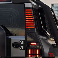 Car Exterior Decoration LED D-Pillar Light Dynamic Turn Signal Rear Lamp for Jetour Traveler T2 SUV 2024 2025 Modified