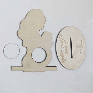 Cadre photo personnalisé en bois pour souvenir de grossesse, échographie de bébé, futur maman, souvenir de ventre de bébé, échographie de bébé - Product Image 5