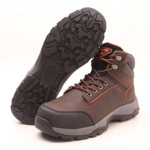 Chaussures de sécurité en cuir de vache Crazyhorse antidérapantes, anti-perforation, à embout en acier, imperméables, tendance, <span class=keywords><strong>Saian</strong></span> SA-8060, vente chaude - Product Image 2